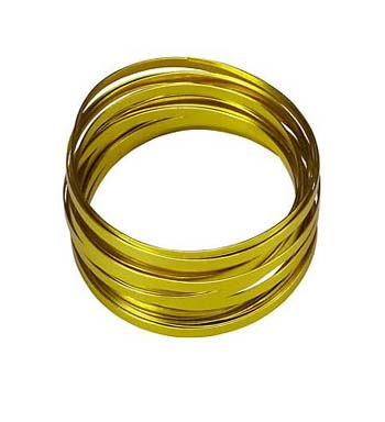 WIRE FLAT YELLOW 33FT