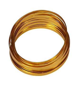 WIRE FLAT GOLD 33FT