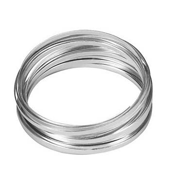 WIRE FLAT SILVER 33FT